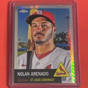 Nolan Arenado [Prism] #296 2022 Topps Chrome Platinum Anniversary Baseball Card